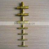 Brass Marterial ,brass y Type Hose Barb 1/4',5/16',3/8',1/2', y Type Brass Fittting thumbnail-5