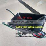 Labor Saving One Wheel Plastic Wheel Barrow Factory in China thumbnail-2