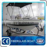Made in China Fiberglass Fishing Open Small Boat thumbnail-5