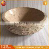 Natural Stone Made Mix Color Stone Basin thumbnail-2