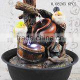 Indoor Resin Bird Mini Tabletop Water Fountain for Home Decoration thumbnail-2