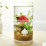 Simple Cheap Tall Home Wedding Decor Cylinder Flower Glass Vase thumbnail-4