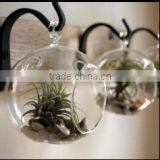 Wooden Strips Board With Wrought Iron Hooks( No Glass Globe Decor) thumbnail-2