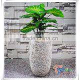 Garden Pot Antique Round Polyresin Flower Pots And Roman Vases thumbnail-2