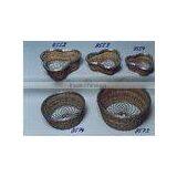 Metal Wire Baskets Wood Wire Basket thumbnail-1