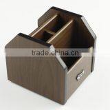 Multi-function Korean Creative Students Wooden Pencil Case thumbnail-3