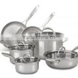Cheapest Stainless Steel Stock Pot Sets With Glass Lid and Fashionable Design thumbnail-4