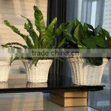 2015 Wholesale Wicker Flower Wickerwork Vase thumbnail-3