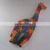 Educational Toy Colorful Wooden Puzzle/Giraffe Shaped Building Blocks thumbnail-1
