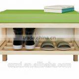 2016 Hot Selling Wooden Shoes-changing Bench thumbnail-3