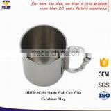 New Products ! OEM 400 ML Single Wall Travel Mug thumbnail-2