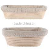 Cane Oval Banneton Basket With Liner