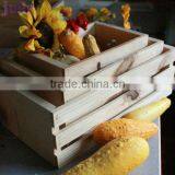 Solid Pine Wood Cheap Wooden Fruit Crates for Sale thumbnail-1
