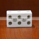 Factory! 3 Way Ceramic Terminal Block/porcelain Wire Connectors/terminal Connector Block thumbnail-2