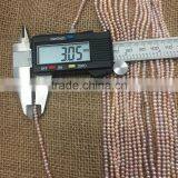 3mm Pink Freshwater Pearl Strand thumbnail-1