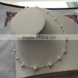 Modern Designs 8-9mm White Freshwater Pearl Necklace thumbnail-1