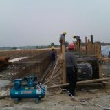 inflated formwork used for culvert making, inflatable rubbr formwork