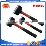 24OZ Rubber Hammer Double Face Two Way Mallet Plastic Nylon Head thumbnail-3