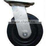 High Quality PP Material 8"caster Red Polyurethane Caster Wheel thumbnail-1