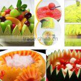 Function Kitchen Tool Fruit Corer Slicer Cutter Peeler Stainless Steel 2 in 1 thumbnail-1