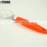 42163 Hot Sale Plastic Soft Handle Ice Cream Spoon thumbnail-2
