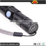 Mini Led Flashlight XPG-R5 Led 250 Lumen 3 Mode USB Rechargeable Led Flashlight thumbnail-2