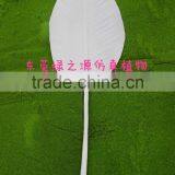 Big Green Artificial Leaves Christmas Ornament Glitter Decorative Leave New Product thumbnail-2