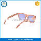 Hot Selling Round Shape Zebra Wooden Sunglasses Polarized With Custom Logo thumbnail-3