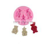 Liquid Silicone Mold Cake Chocolate Chip Mold DIY Baking Tool Cake Decoration - Three Bears 1688 Agent thumbnail-1