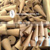 Grade A Vietnam Natural Agarwood Powder and Glue in Oud Incense Cones thumbnail-1