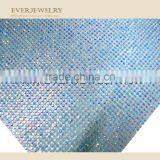 24*40cm Hot Fix Square Crystal Rhinestone Mesh Bling 10*10cm thumbnail-5