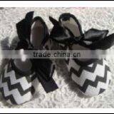 China Product and Low Price Wholesale Soft Chevron Soft Shoes for 0-15months Baby Kids for Summer and Spring thumbnail-2