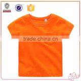 China Apparel Supplier Factory Direct Printed Custom Kids Clothes Child T-shirt With Pocket thumbnail-4