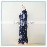 New Design 100% Ramie/linen Embroidery Classic Women Suits With Back Zipper thumbnail-3