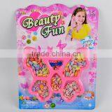 Korean Style Kids Loose Beads Set Double Heart Shape Diy Beads Set Best Educational Toy for Children thumbnail-5