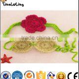 NPT63 Tinaluling Fashion Grass Skirt Model Baby Green Photography Props Crochet Clothing Knitted thumbnail-2