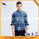 New Fashion Design Brand Denim Shirts thumbnail-1
