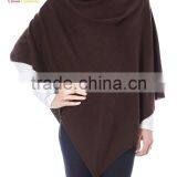 Hot Sale Cashmere Poncho Wrap Wool Pashmina Wrap Poncho thumbnail-5