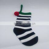 Warmer Decoration Christmas Home Knitted Sock Ugly Funny Christmas Sock thumbnail-2