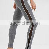 Mesh Splicing Stretch Leggings thumbnail-2