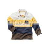 BOYS STRIPED RUGBY POLO T SHIRT thumbnail-1
