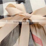 New Summer Brand Design Girls Dress Plaid 5 Colors Princess 2-6T Children Clothing England Style Baby Girl Clothes thumbnail-2