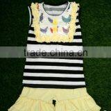 2016 New Style Baby Clothes Sets Summer Girls Clothing Sets Baby Girl Clothes Set Sleeveless and Stripes Pants thumbnail-4