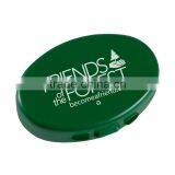 USA Made Oval Pill Box - Handy Pocket-sized Holds up to 5 Pills and Comes With Your Logo thumbnail-2