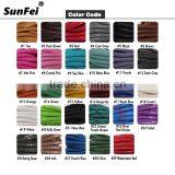 Navy Blue Waxed Cotton Shoelace thumbnail-4