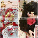 Wholesale Christmas Hair Accessories Gold Crown Decorative Hair Clips thumbnail-4