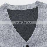 Man Cheap Sleeveless Button Polyester Knitted Sweater Vest With Lowest Price thumbnail-3