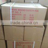 Swan Brand Nickel Plating Safety Pin thumbnail-2