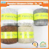 China Textile Yarn Supplier Hot Wholesale Oeko-tex Standard Metallic Knitting Yarn for Crochet thumbnail-6