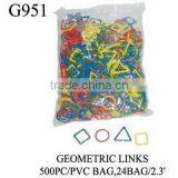 250 Pcs Square Linking Maths Cubes Blocks Toys thumbnail-2